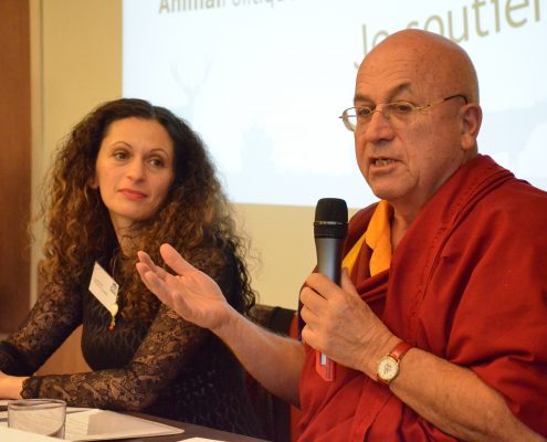 Matthieu Ricard et Lucille Peget